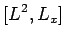 $\displaystyle [L^2,L_x]$