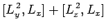 $\displaystyle [L_y^{ 2},L_x] + [L_z^{ 2},L_x]$