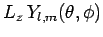 $\displaystyle L_z Y_{l,m}(\theta,\phi)$