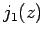 $\displaystyle j_1(z)$