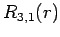 $\displaystyle R_{3,1}(r)$