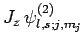 $\displaystyle J_z \psi^{(2)}_{l,s;j,m_j}$