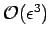 ${\cal O}(\epsilon^3)$