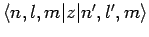 $\langle n,l,m\vert z\vert n',l',m\rangle$